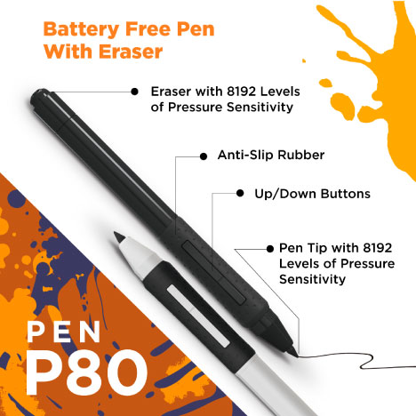 Digital pen, pressure-sensitive pen, pen for drawing