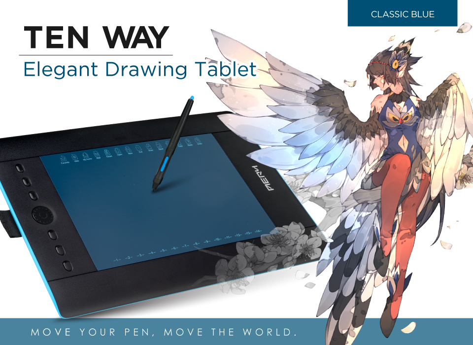 tablet for painting, Tablet with 8192 pen pressure levels